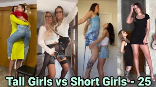 Tall Girls vs Short Girls - 25 | tall girlfriend short girlfriend | tall woman lift carry