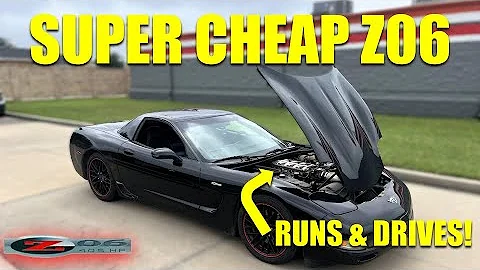 I BOUGHT THE CHEAPEST C5 Z06 CORVETTE IN THE COUNTRY!!!