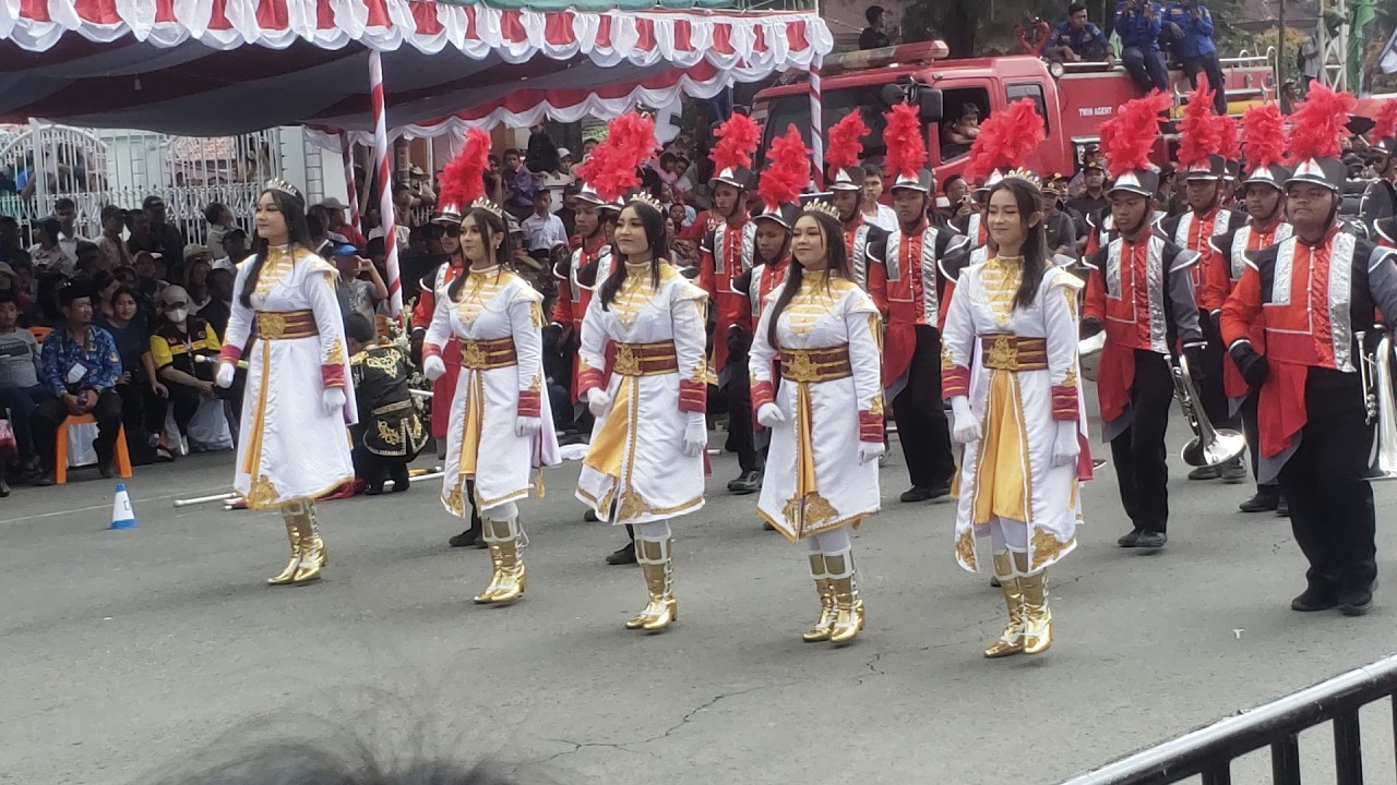 Marching Band SMA Santa Maria Kabanjahe 2024 - HUT RI 79