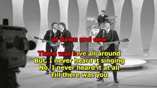 Till There Was You Karaoke (Original) - The Beatles (High Quality) chords