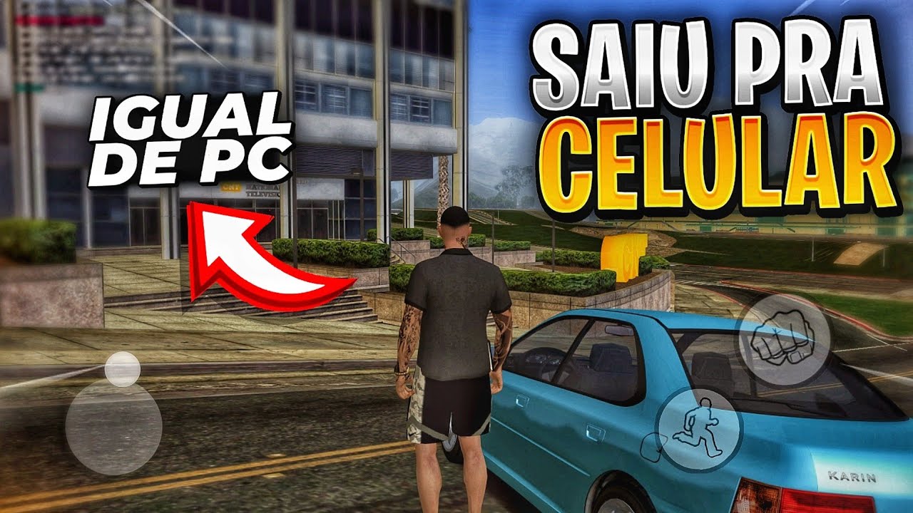 GTA ROLEPLAY ANDROID!😱COMO JOGAR GTA RP NO CELULAR!! (Fácil e