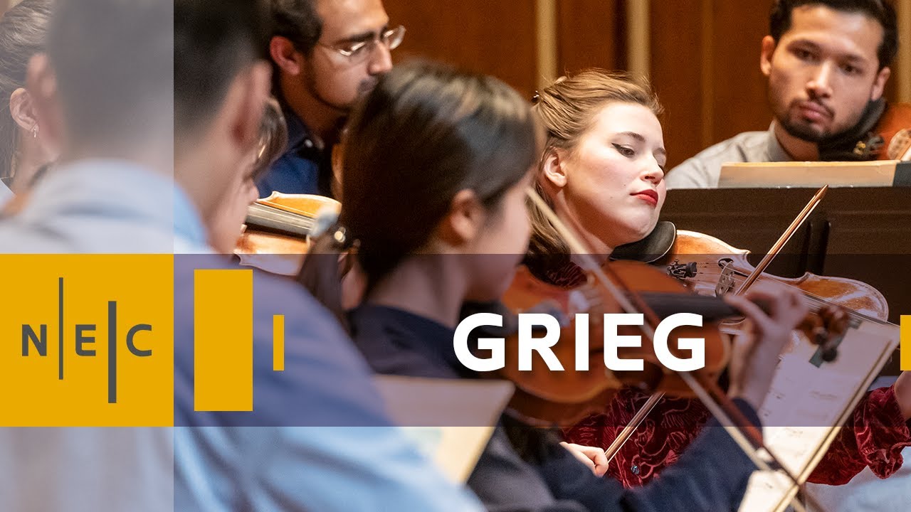 Edvard Notberg Edvard Grieg: Holberg Suite, op.40 | NEC Chamber Orchestra - YouTube