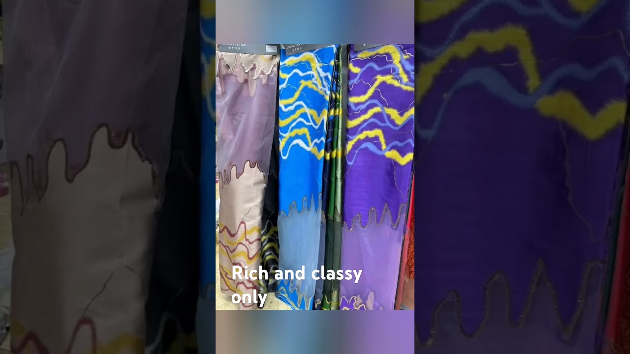 new fabric Alert 🥰 Organza brocade!! Oya oh💃