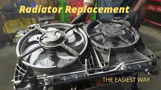 Radiator Replacement/ Fastest way to Remove a Radiator on a Car