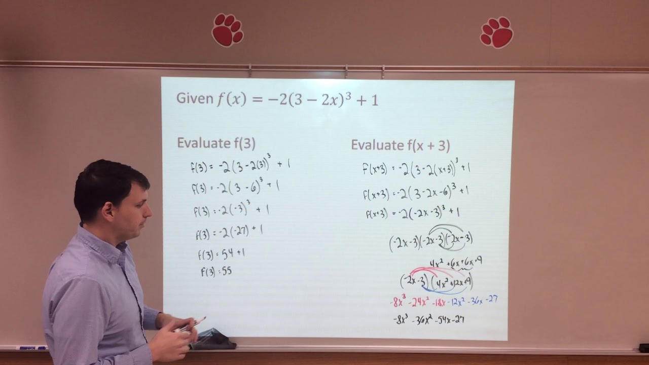 9-1 Cubic and Cube Root Functions - YouTube