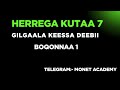 Herrega Kutaa 7ffaa Gilgaala Keessaa Deebii Boqonnaa 1