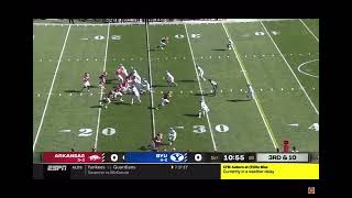 Hans Olsen's Film Review: BYU v. Arkansas (part two)
