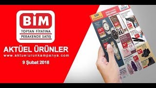 Bim 9 Şubat 2018 Kataloğu