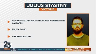 Victoria police arrest a man on assault charge