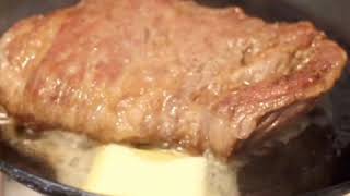 バターの香るステーキの焼き方【牛さんver】