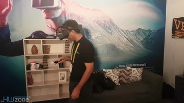 [HWzone.co.il] Project Alloy demo @ CES 2017