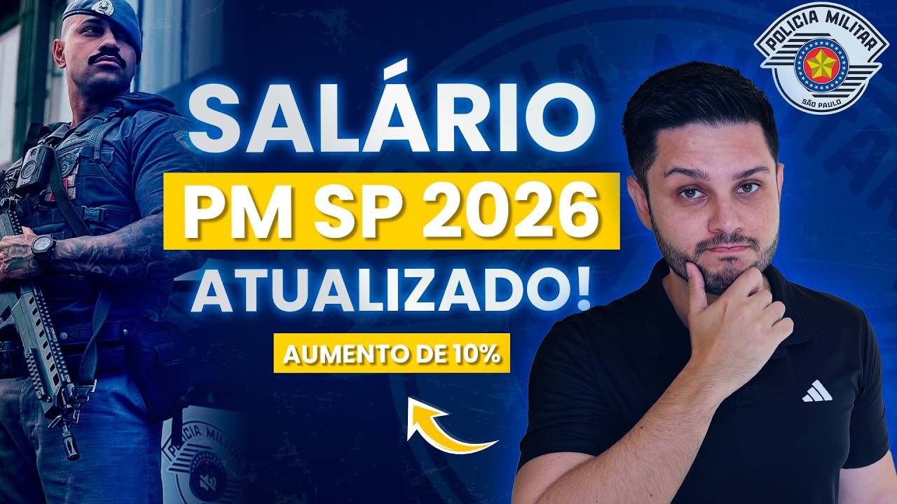 PMESP - Salário PM SP 2026 atualizado! - YouTube