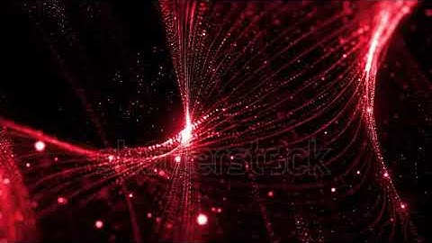 3d Rendering Background With Twisted Particle Strings Dark Digital Abstract Background Beautiful Glo