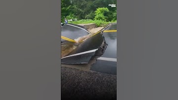 "Floodwaters Destroy Road in New Hampshire: A Wake-Up Call for Better Planning" #construction #tech
