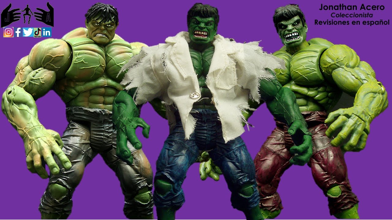 Hulk Marvel Legends Serie I Toy Bix Toy Review Juguete Revisión en
