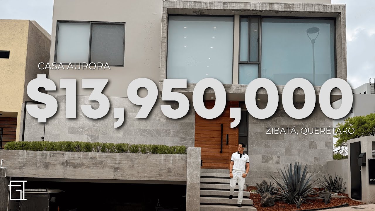¡CASA MILLONARIA con ROOFTOP INCREÍBLE! | $13,950,000 | Zibatá, Querétaro