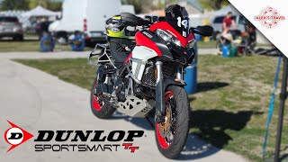La Sportività Che Non Ti Aspetti Dunlop Sportsmart Tt Su Ducati Multistrada 950