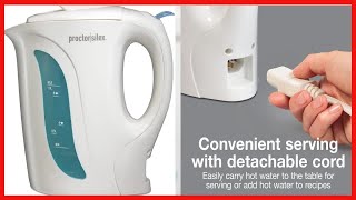 1 Liter Electric Kettle with Boil-Dry Protection - Model K2070PS