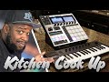 Kitchen cook up made crazy beat with maschine plus