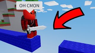 Can You Beat Bedwars Without Jumping?