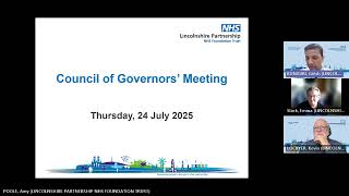 Council of Governors Meeting | 24 July 2025
