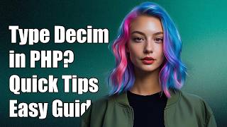 How to type decimal in PHP
