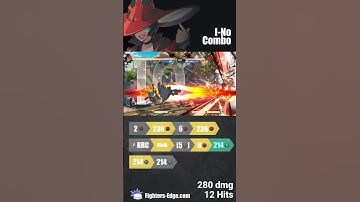 I-no CH 2h conversion #ggst_in #ino #guiltygear #fightinggames #fgc #combos #strive #shorts
