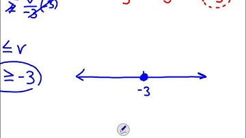 Algebra 1AB: Section 2.4A - Solving Multi-Step Inequalities