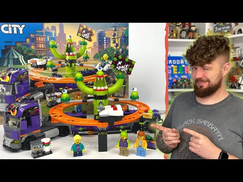 KOSMICZNA KARUZELA 👽 LEGO 60313 RECENZJA