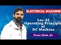 Lec 35 Operation Principle of DC Machine