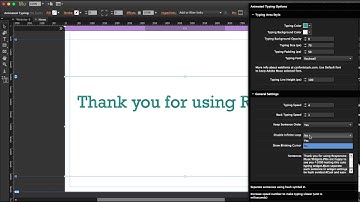 How to use Animated Typing Widget for Adobe Muse