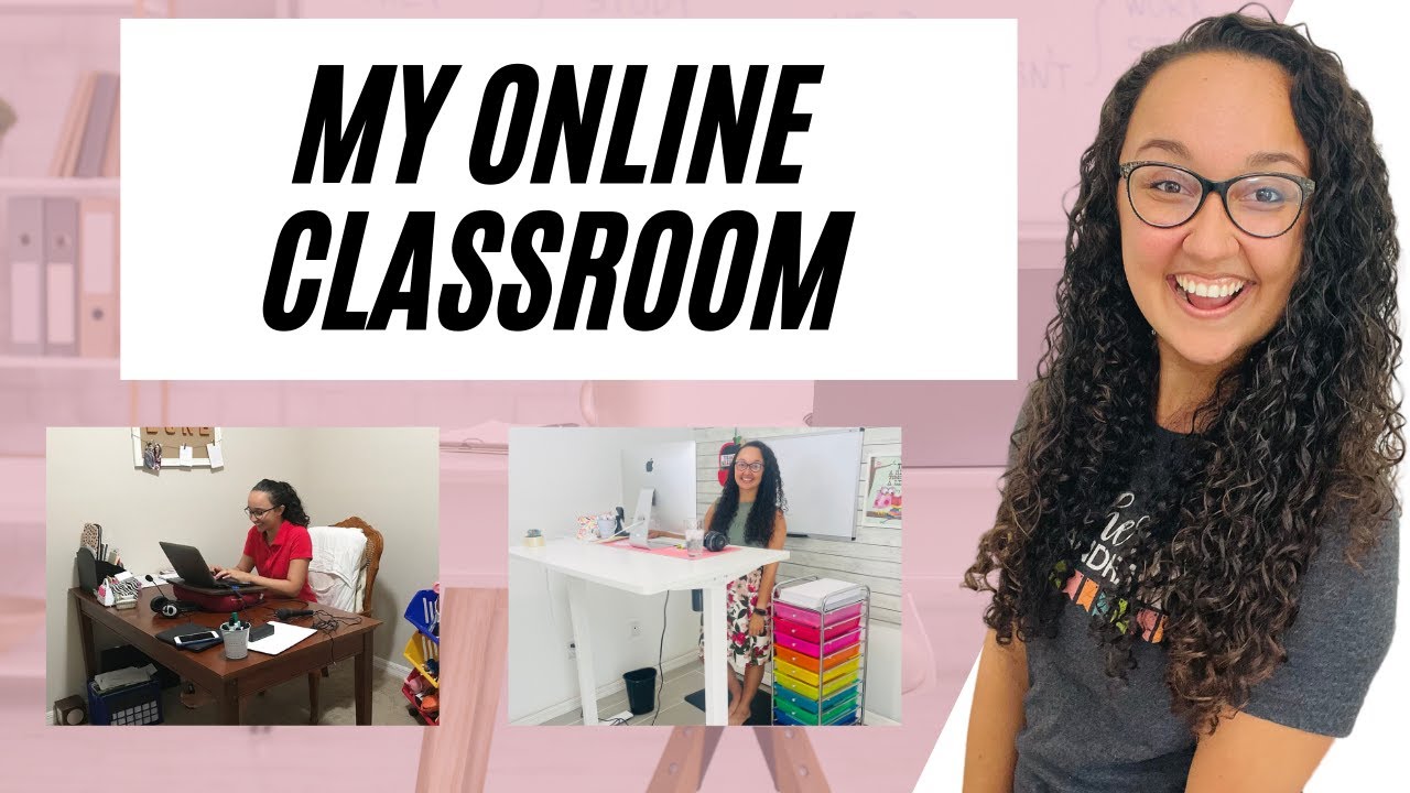 MY ONLINE CLASSROOM SETUP (REMODEL): Outschool & VIPKid Classroom Ideas ...