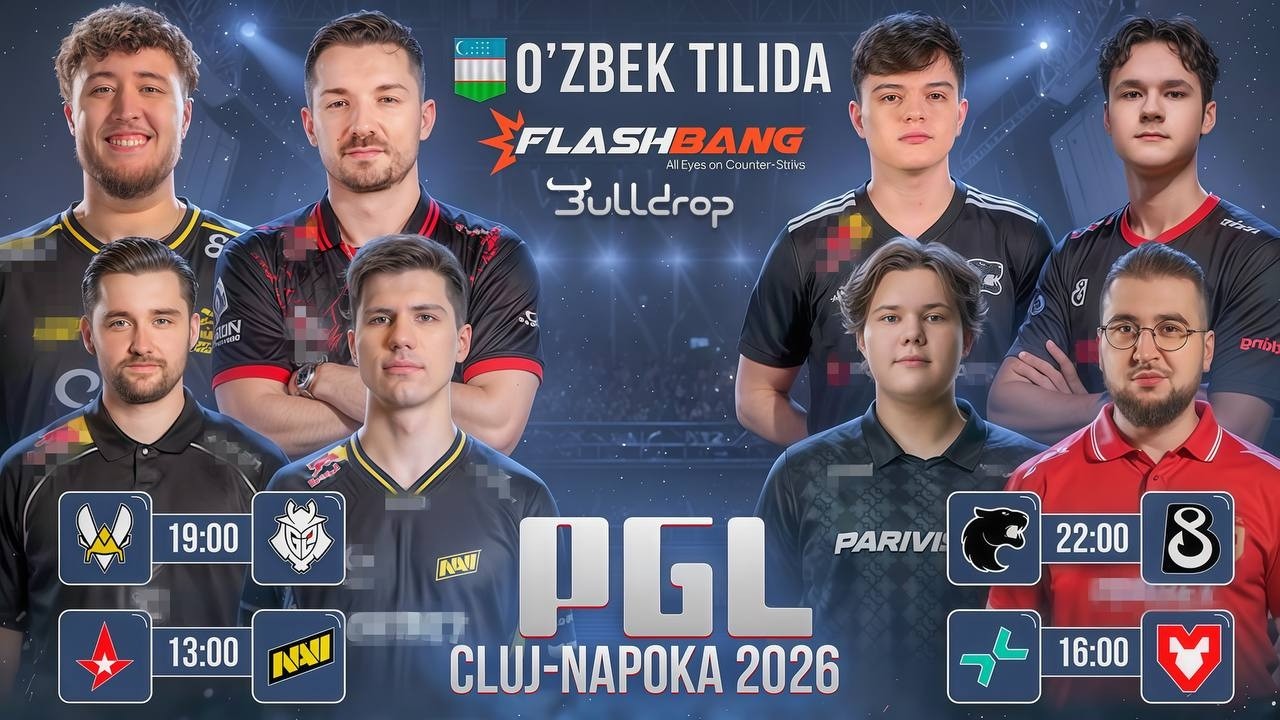 [UZ] FURIA vs B8 | PGL CLUJ-NAPOCA 1-KUN