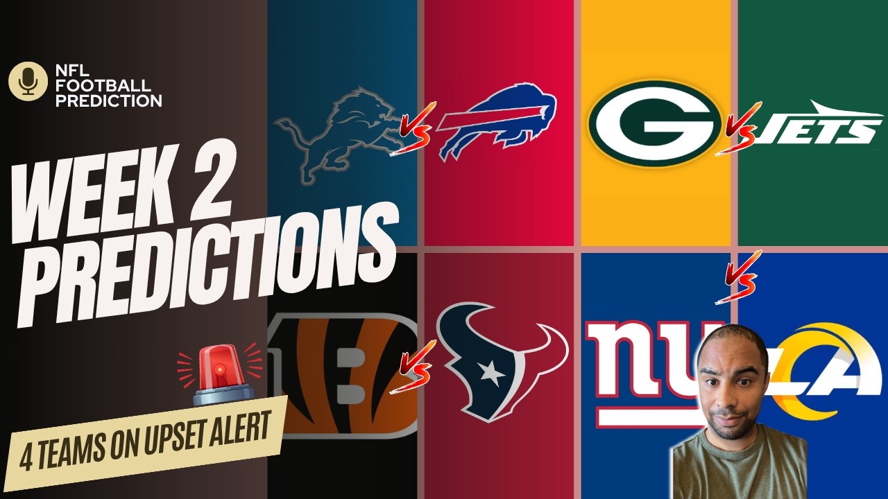 NFL Week 2 PREDICTIONS | These 4 Teams Will Surprise You This Week