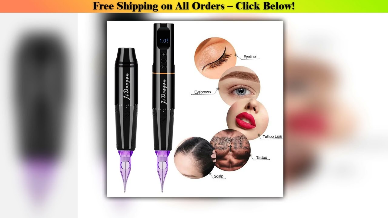 PMU Wireless Machine Permanent Makeup Miroblading for Eyebrows Eyeliner Lip Microshading