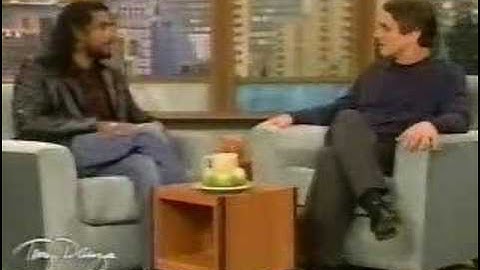 Naveen Andrews on the Tony Danza show