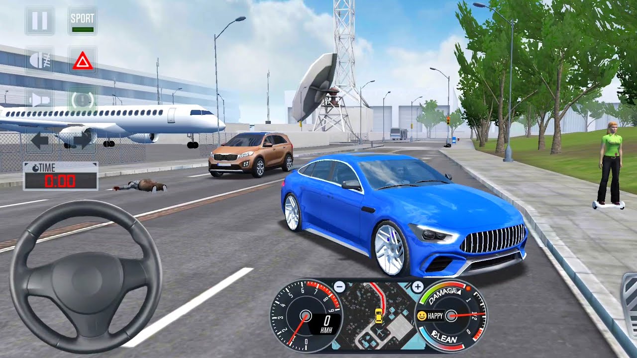Taxi Sim 2020 - #16 Private AC Taxi Driving - Android IOS Gameplay Video | Ultra HD Taxi Games
