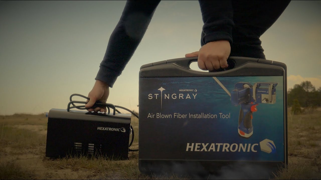 The Hexatronic Air Blown Fiber Installation Tool YouTube