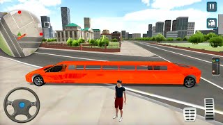 Limousine Taxi City Driver | Longest Wedding Limo Car 3D - Android Gameplay screenshot 5