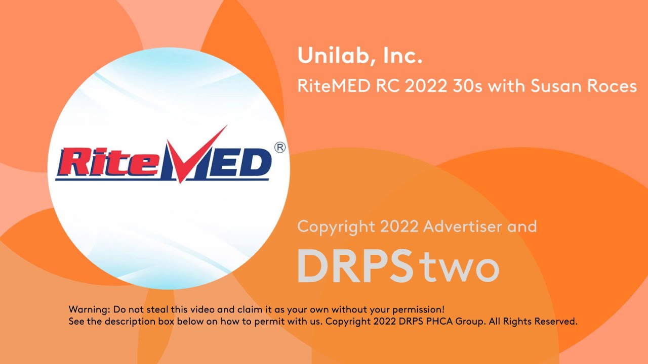 RiteMED Radio Commercial 2022 30s with Susan Roces - YouTube