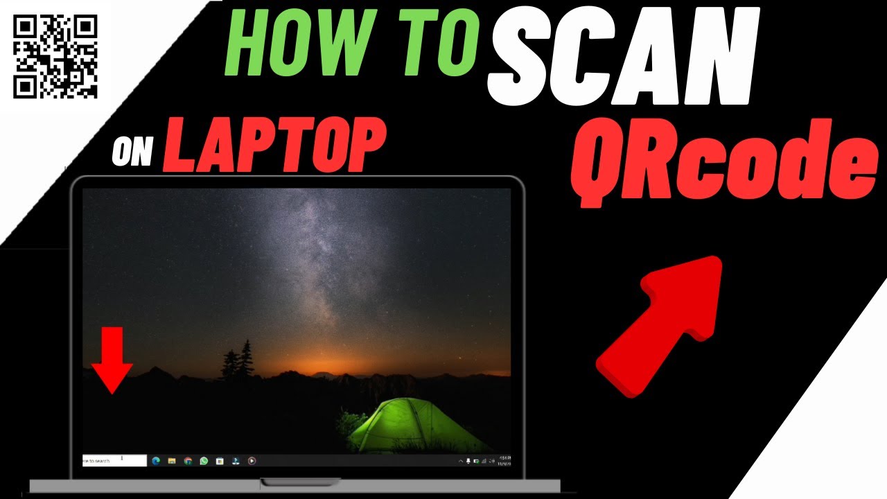 How To Scan QR Code On Laptop - Quick & Easy - YouTube