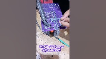 DSP since wave ips jlc pcb.! #shortsfeed #ips #ceilingfanrepair #homeips