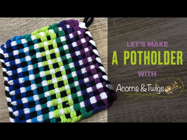 Kinship in Color and Wool: **{make your own POTHOLDER LOOPS}**tutorial