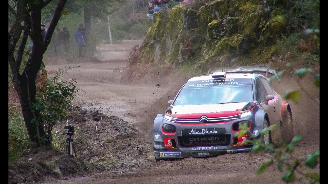 Test Craig Breen Citroen C3 WRC 2018