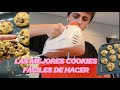 Pruebo una receta de cookies estilo NY FÁCILES de hacer - Santiago Girona