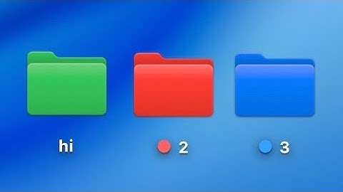 macOS Tahoe 26: How to Change Folder Color on Mac