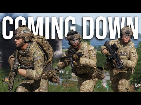 Arma 3 Milsim (2020) | We're Coming Down | 21st Airborne | Multiplayer Gameplay