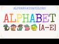 ABC Songs for Kids | A-E | Learn the Alphabet with Animals!