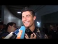Cristiano Ronaldo corrige a un periodista: "¿Concentrao? ¿Quién es ese jugador?"