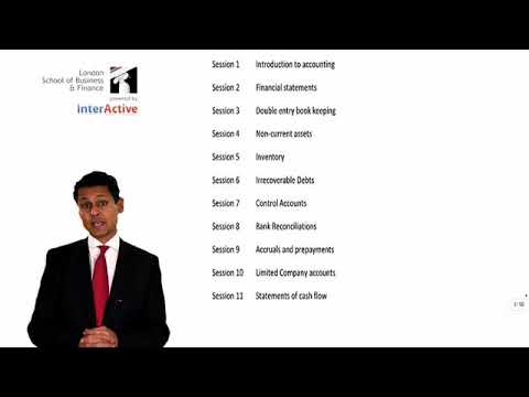 ACCA F3 Financial Accounting Session 1.1 - Introduction to Accounting | ACCA Tuts